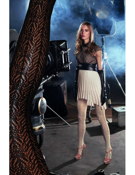 Collant Director laine resille  Trasparenze  noire