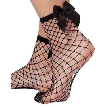 Chaussettes Résille et noeud papillons