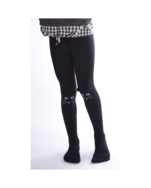 Collant chaton coton enfant
