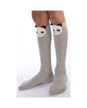 Chaussettes Chats Gris