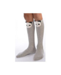 Chaussettes Chats Gris