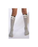 Chaussettes Chats Gris