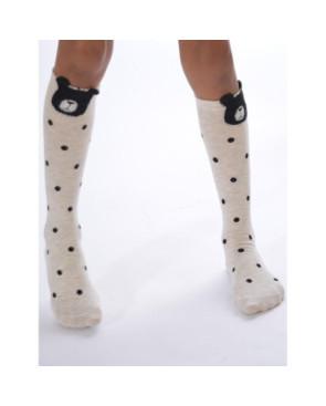 Chaussettes à pois Ours