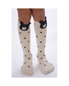 Chaussettes à pois Ours