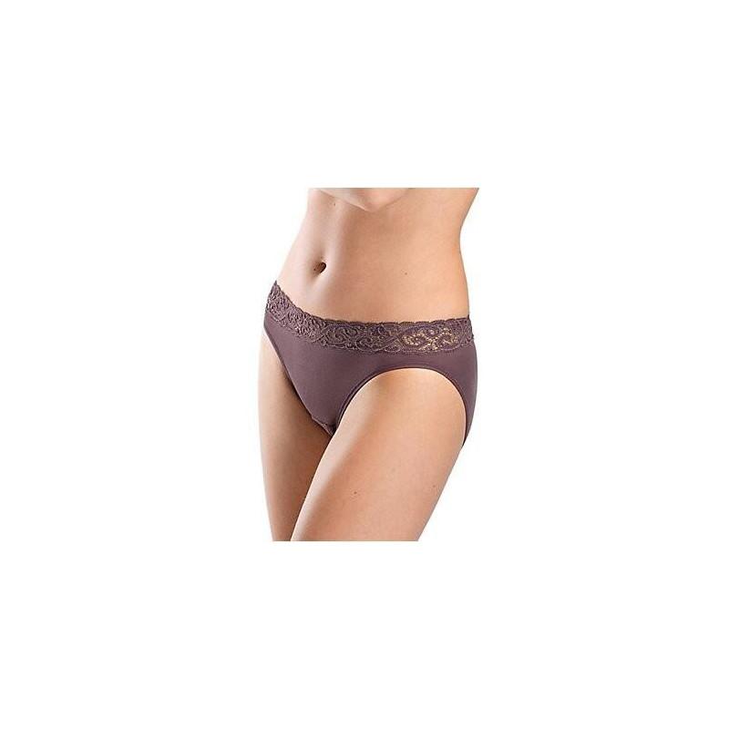 Hanro slip Coton et dentelle Moments