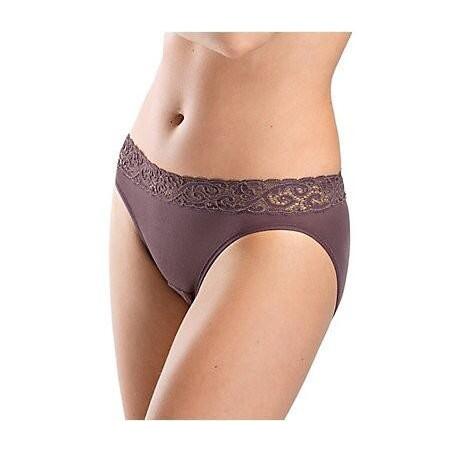 Hanro Tanga Coton et dentelle luxe