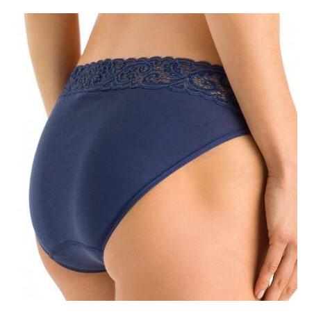 Hanro slip Coton et dentelle Moments