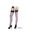 Bas cervin séduction couture bicolore mode