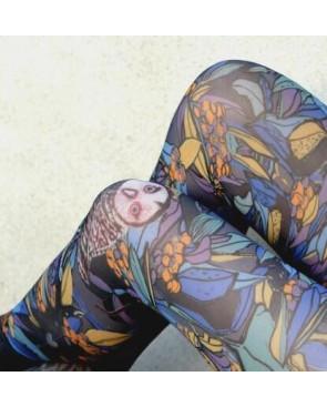 Collant sans pieds Marieantoilette chouette