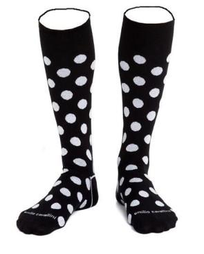  Chaussettes Emilio Cavllini à pois