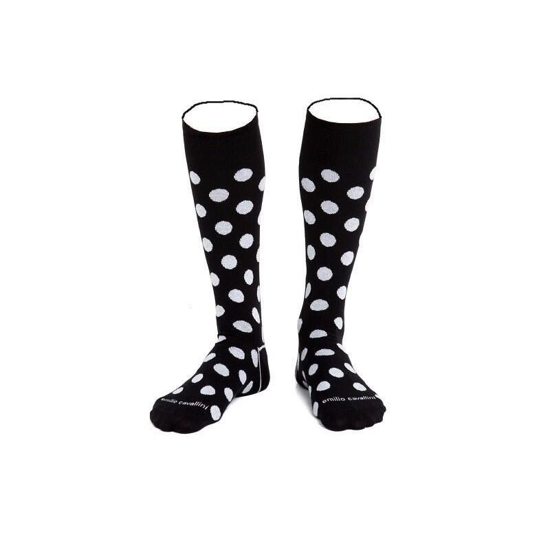  Chaussettes Emilio Cavllini à pois