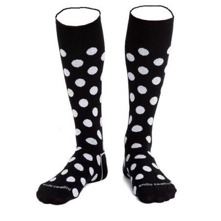  Chaussettes Emilio Cavllini à pois