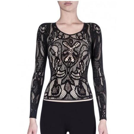 T shirt Dentelle Orientale Emilio Cavallini