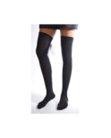 Jambières noires coton à ruban Raffiné