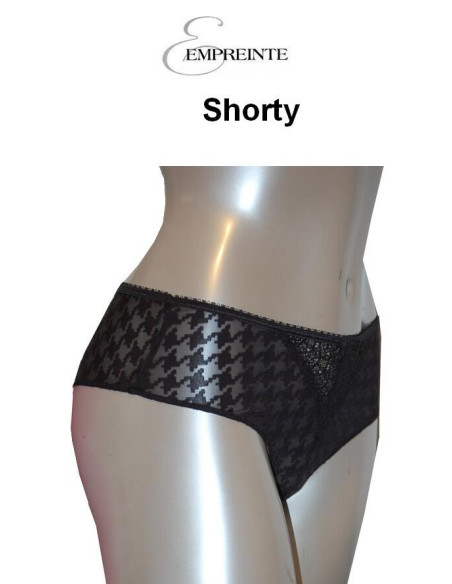 Shorty Empreinte Diva noir face