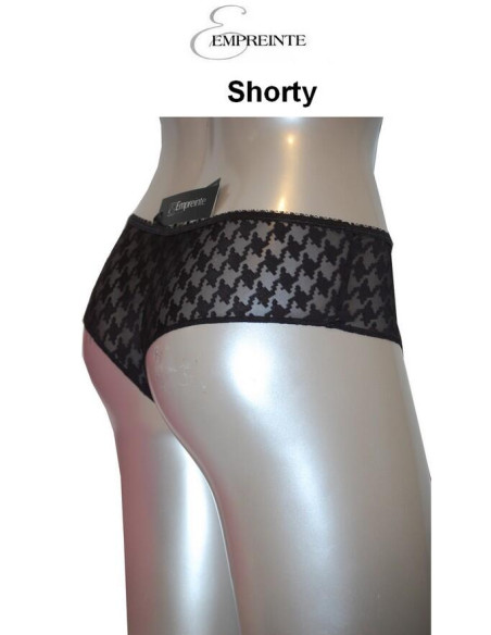 Shorty Empreinte Diva noir arrière