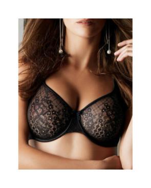  Soutien Gorge Empreinte Melody Noir profil