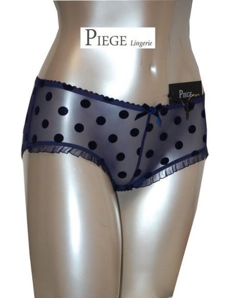 Boxer Piège Plumetis face