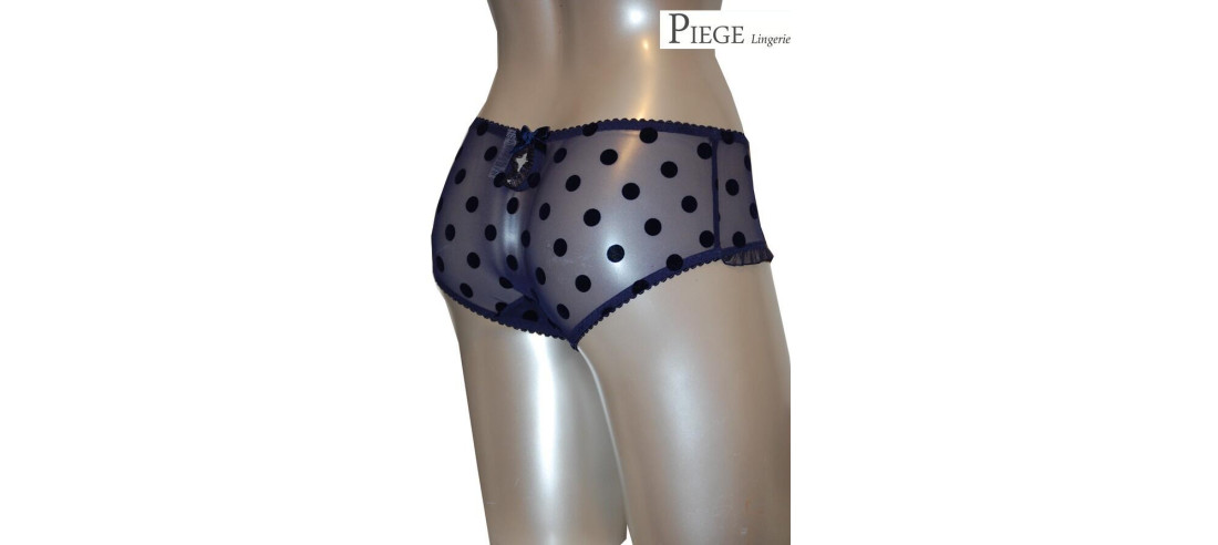 Boxer Piège Plumetis arrière