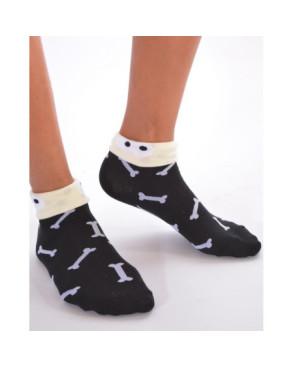  Chaussettes D'halloween squelette