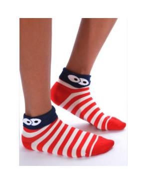  Chaussettes D'halloween rayures rigolotes