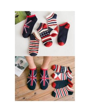 Coffret de Socquette sport à Drapeaux