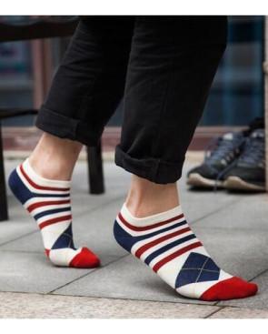 Socquette sport à Drapeaux-rayures sympa