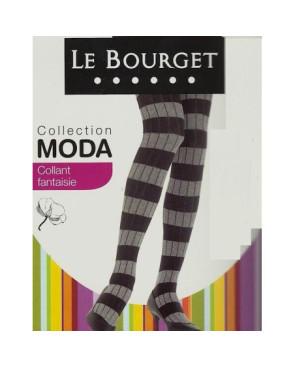 Collant A cotes larges Rayures