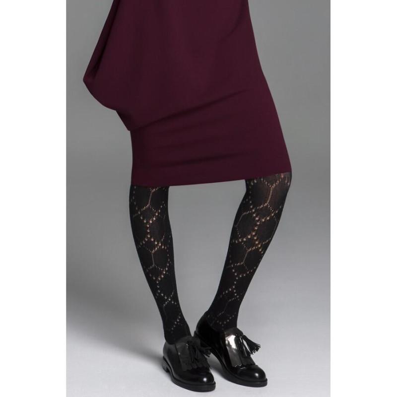Collant Omero Cercis Coton brodé