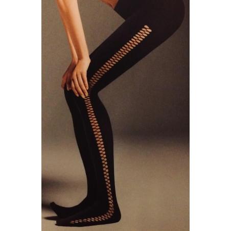  Collant Opaque baguette resille Hudson