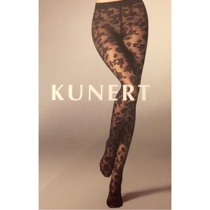 Collant voile de Dentelle floral Kunert