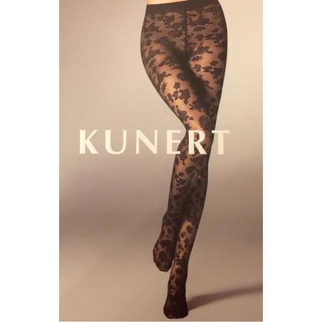 Collant voile de Dentelle floral Kunert