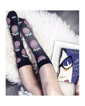  Chaussettes Coton Ananas psychédéliques