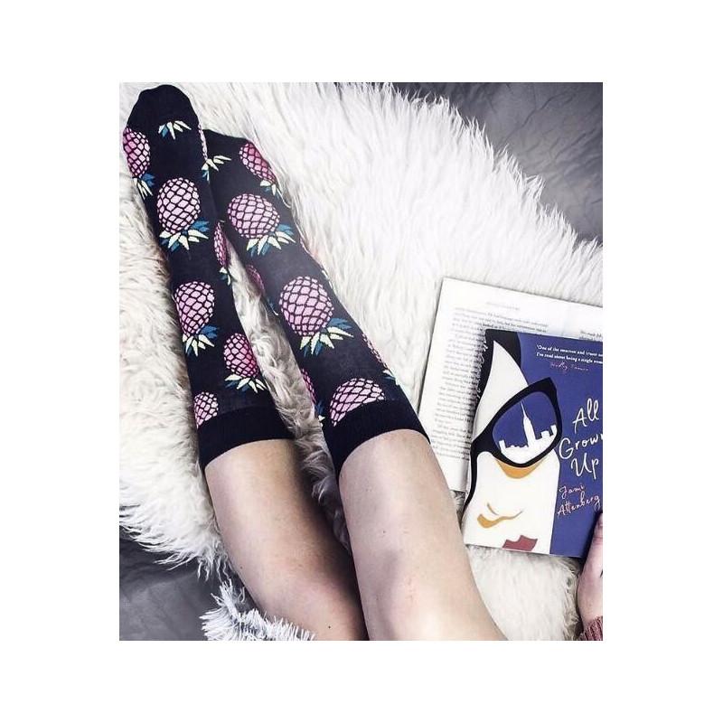 Chaussettes Coton Ananas psychédéliques