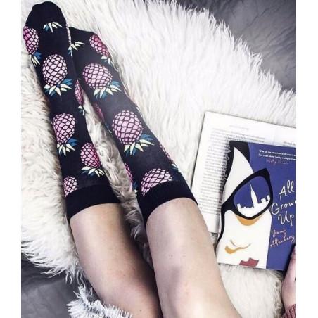 Chaussettes Coton Ananas psychédéliques