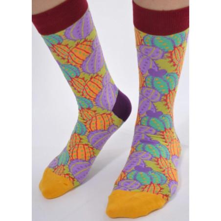 Chaussettes Cactus Psychédéliques