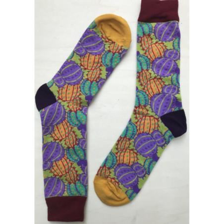 Chaussettes Cactus Psychédéliques
