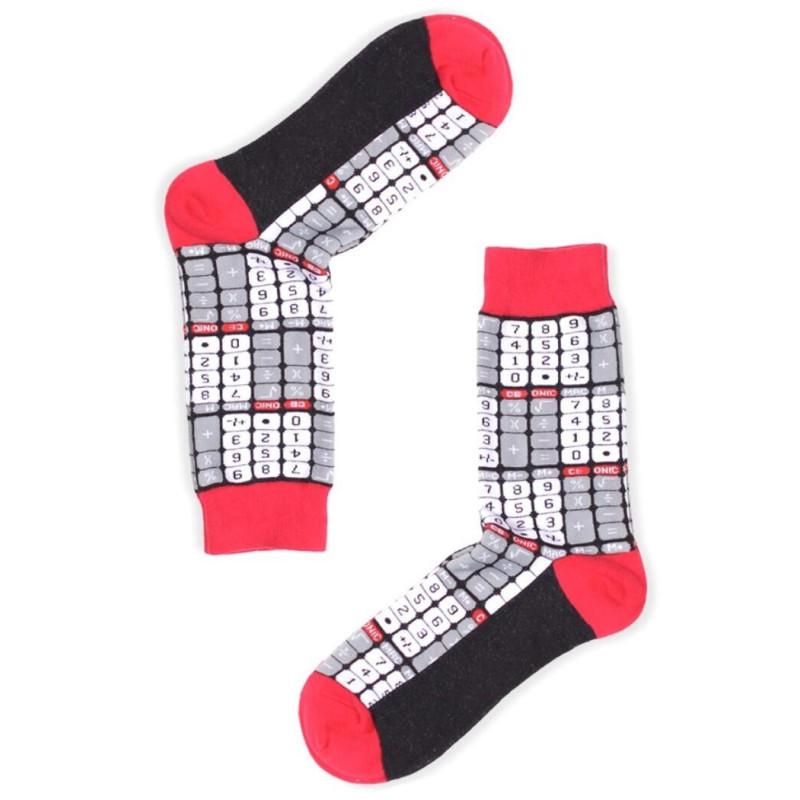 Chaussettes Calculatrice coton