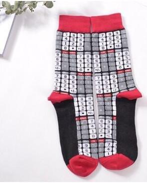 Chaussettes Calculatrice coton