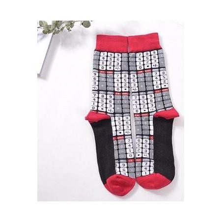 Chaussettes Calculatrice coton