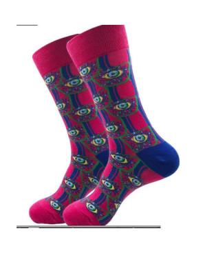 Chaussettes regards psychédéliques