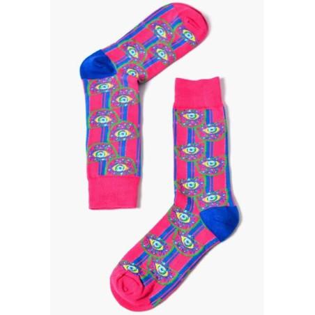 Chaussettes regards psychédéliques