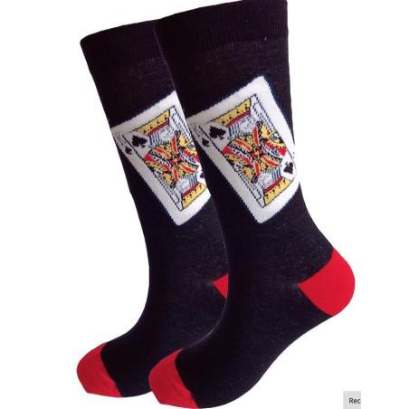 Chaussettes roi de pique