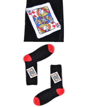 Coffret de chaussettes de cartes à jouer