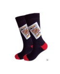 Coffret de chaussettes de cartes à jouer