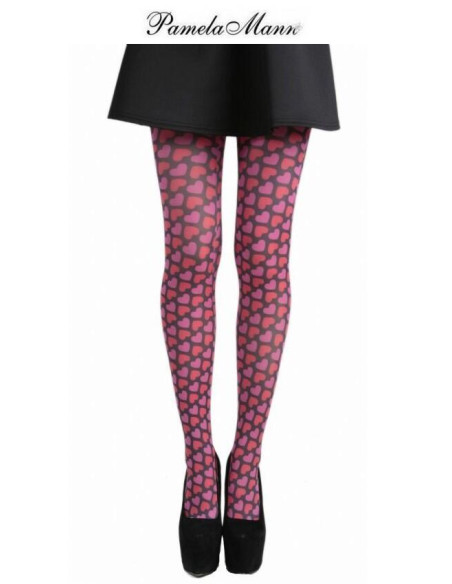Collant Pamela Mann jolis coeurs