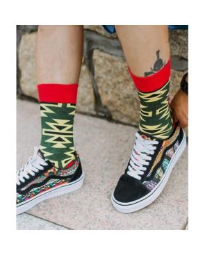 Chaussettes Art abstrait contemporain