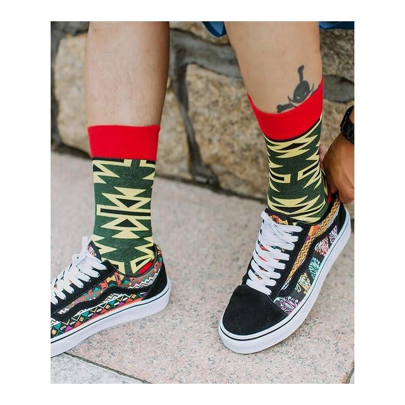 Chaussettes Art abstrait contemporain