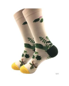 Chaussettes Jolis oiseaux verts