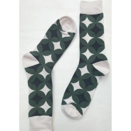Chaussettes à boules artistiques